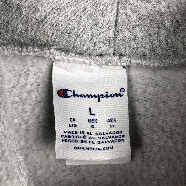 Champion PENN STATE Pennsylvania State University College Sweatshirt Pullover Hoodie, Men's Size L (approx.) cotton gray type Vintage Second Hand