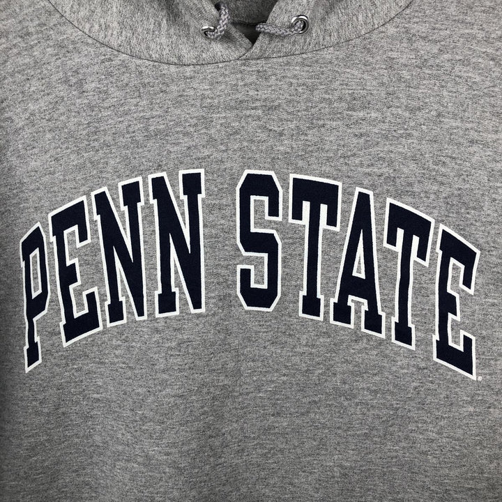 Champion PENN STATE Pennsylvania State University College Sweatshirt Pullover Hoodie, Men's Size L (approx.) cotton gray type Vintage Second Hand