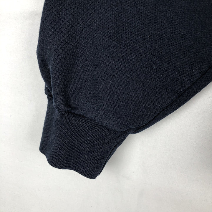 Champion Authentic Athletic Apparel College Sweatshirt Pullover Hoodie, Men's Size M (approx.) unclear navy blue type Vintage Second Hand
