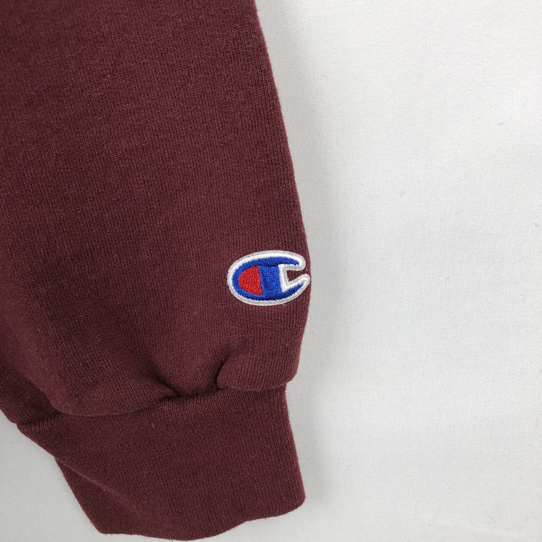 Champion HARVARD College Sweatshirt Pullover Hoodie, Men's Size XL (approx.) cotton burgundy type Vintage Second Hand