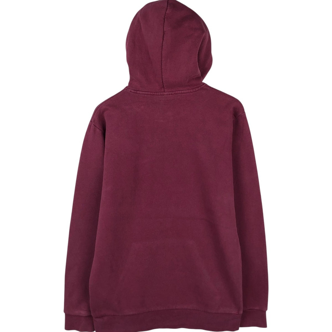 Adidas Originals Sweatshirt Pullover Hoodie, Men's Size M cotton wine-red Vintage Second Hand