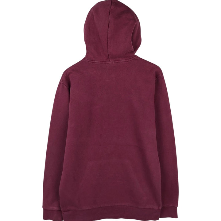 Adidas Originals Sweatshirt Pullover Hoodie, Men's Size M cotton wine-red Vintage Second Hand