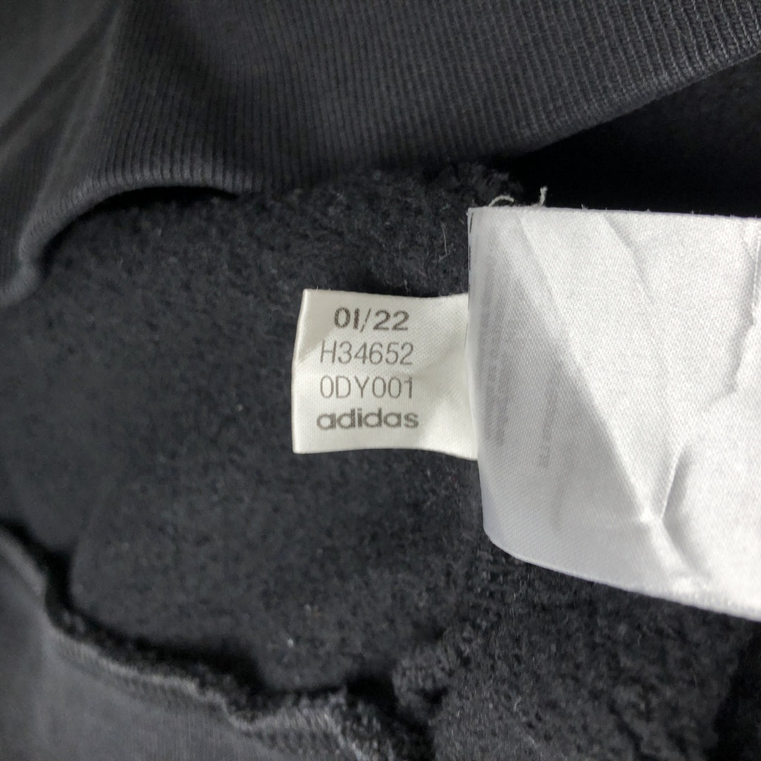 Adidas Originals Sweatshirt Pullover Hoodie, Men's Size Small cotton black type Vintage Second Hand