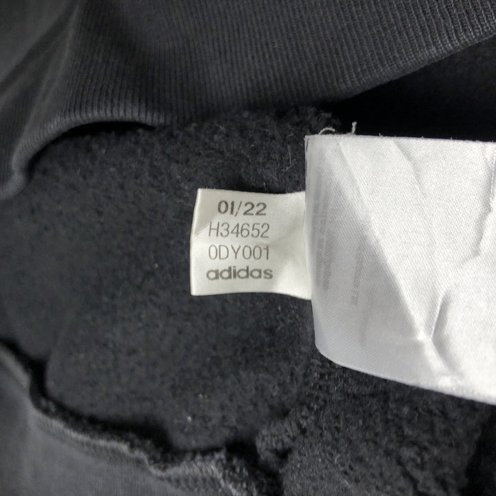 Adidas Originals Sweatshirt Pullover Hoodie, Men's Size Small cotton black type Vintage Second Hand