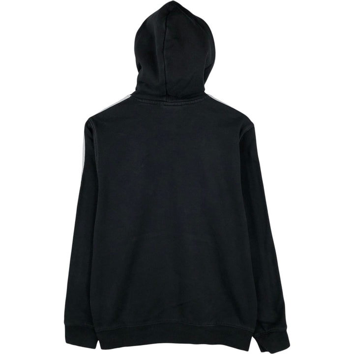 Adidas Originals Sweatshirt Pullover Hoodie, Men's Size Small cotton black type Vintage Second Hand