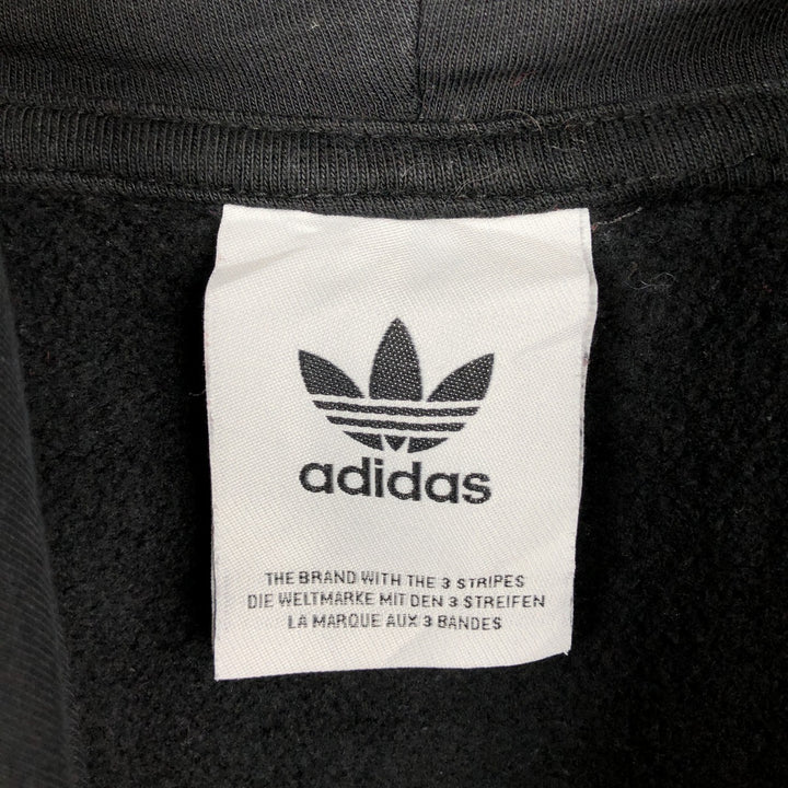 Adidas Originals Sweatshirt Pullover Hoodie, Men's Size Small cotton black type Vintage Second Hand