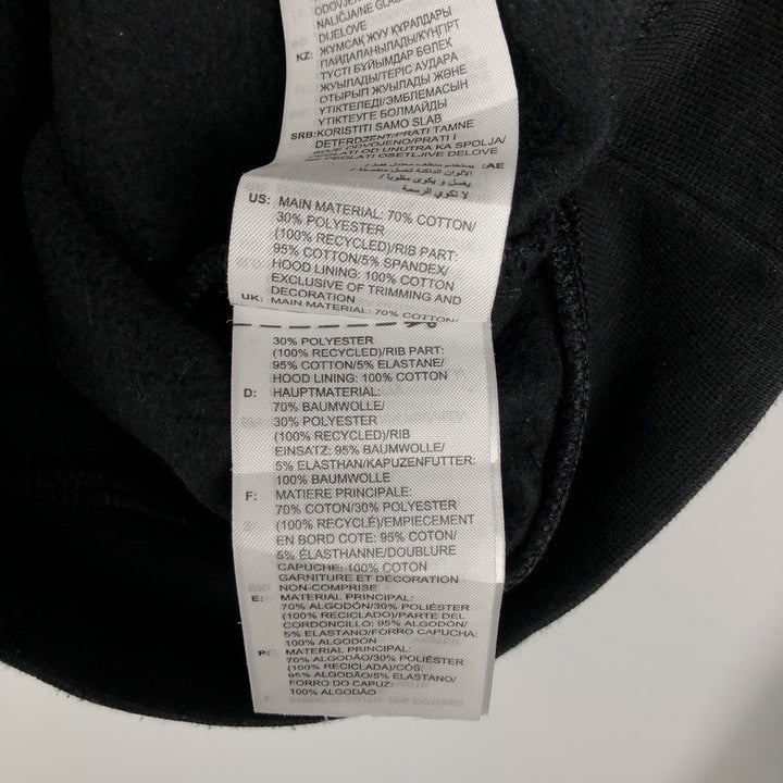 Adidas Originals Sweatshirt Pullover Hoodie, Men's Size Small cotton black type Vintage Second Hand