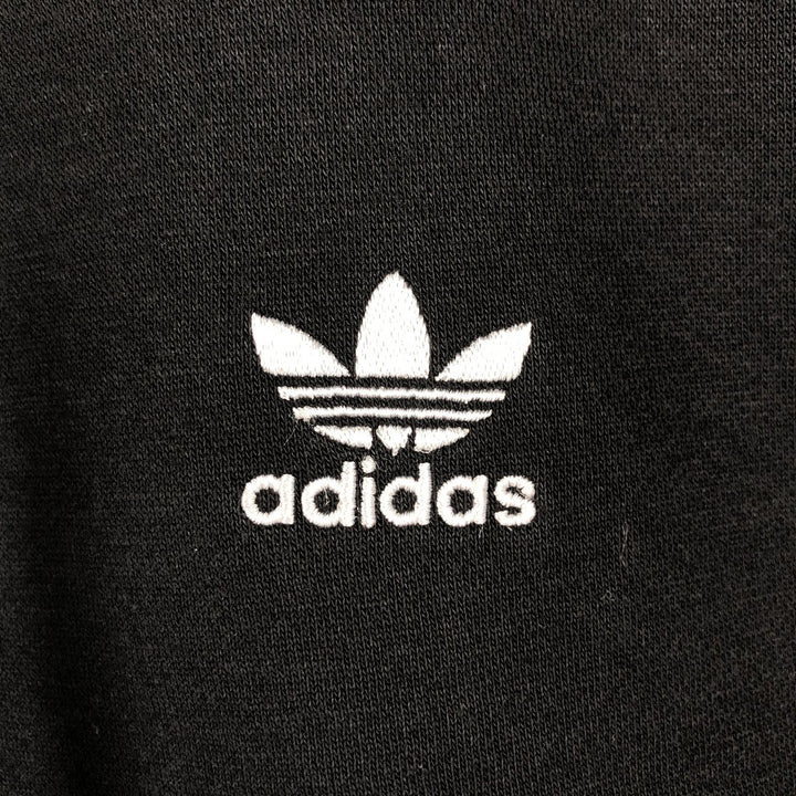 Adidas Originals Sweatshirt Pullover Hoodie, Men's Size Small cotton black type Vintage Second Hand
