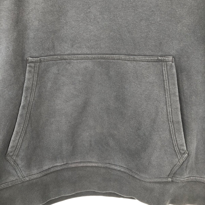 Nike Sweat Pullover Hoodie Men's XL Size cotton navy blue type Vintage Second Hand