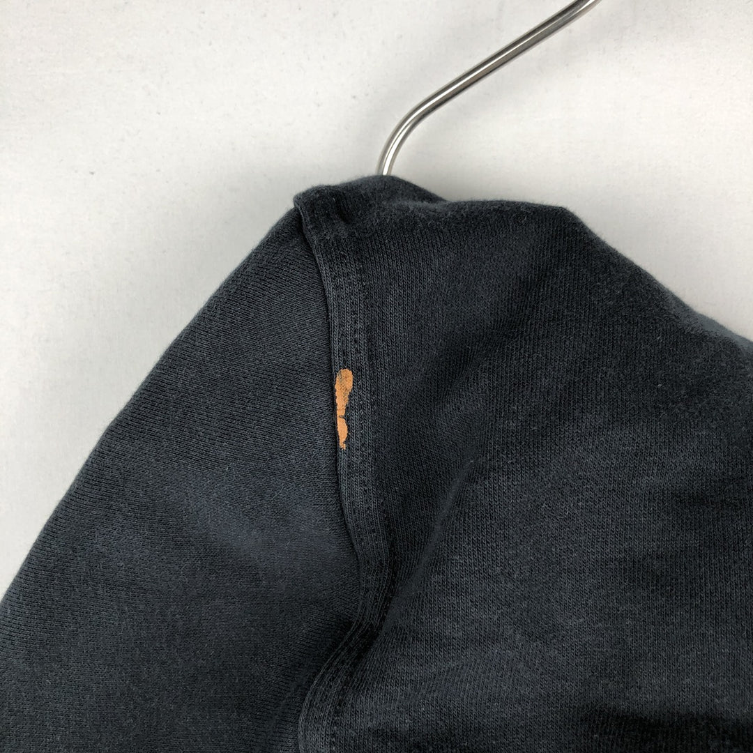 Nike Sweat Pullover Hoodie Men's XL Size cotton navy blue type Vintage Second Hand