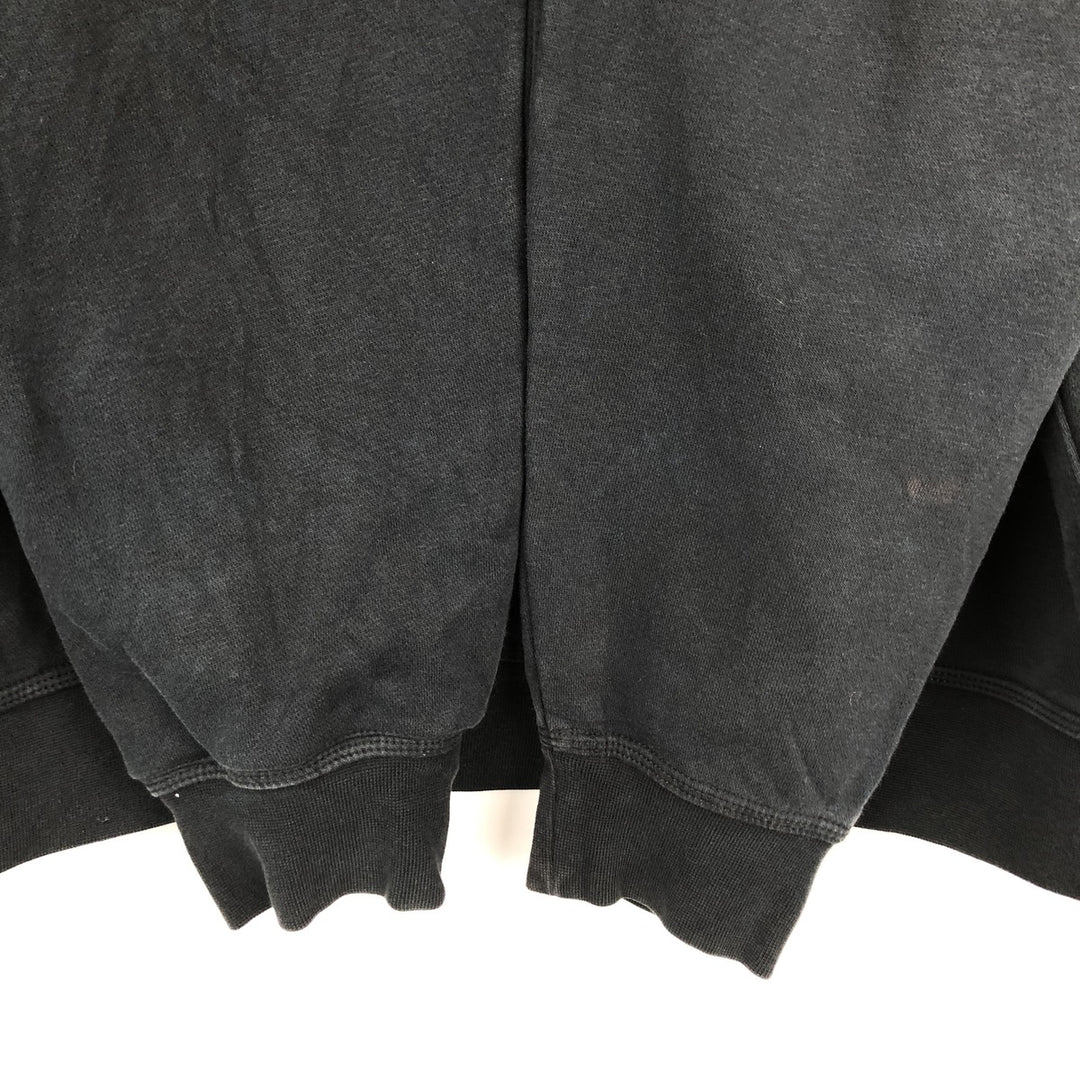 Nike Sweat Pullover Hoodie Men's XL Size cotton navy blue type Vintage Second Hand