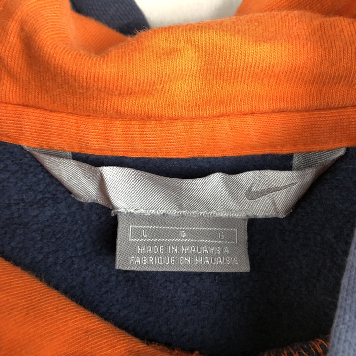 00'S Nike Sweat Pullover Hoodie Men's Size L cotton navy blue type Vintage Second Hand