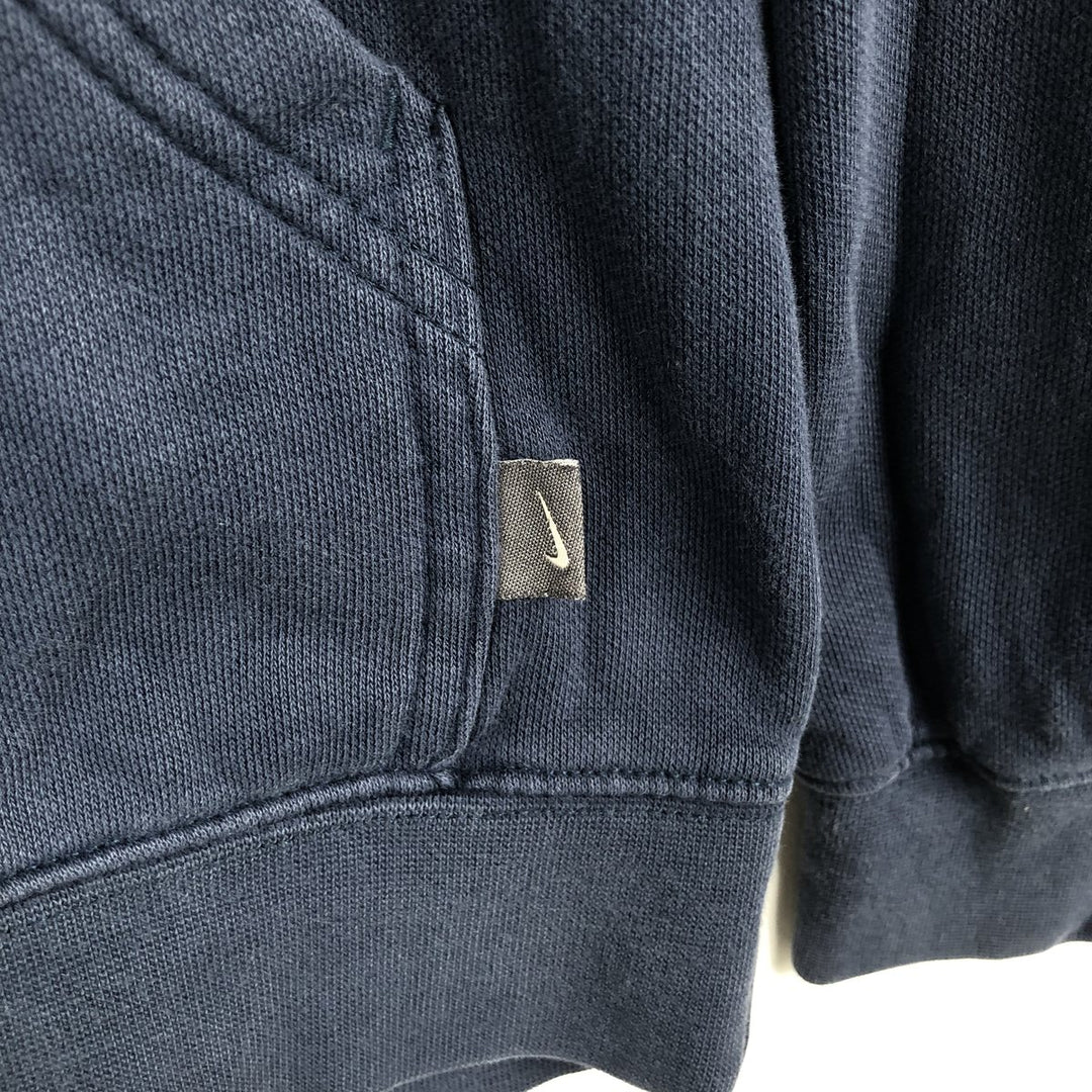 00'S Nike Sweat Pullover Hoodie Men's Size L cotton navy blue type Vintage Second Hand