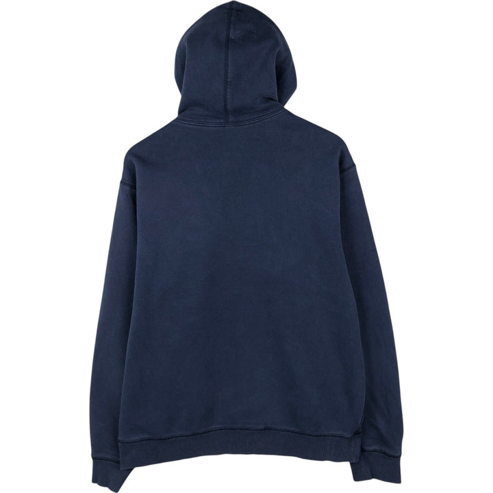 Nike Sweat Pullover Hoodie, Men's Size L cotton navy blue type Vintage Second Hand
