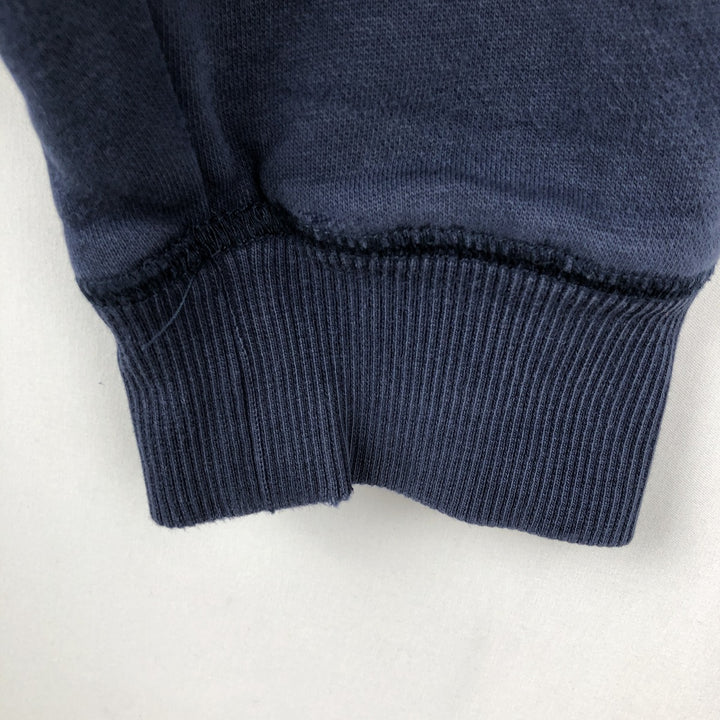 Nike Sweat Pullover Hoodie, Men's Size L cotton navy blue type Vintage Second Hand