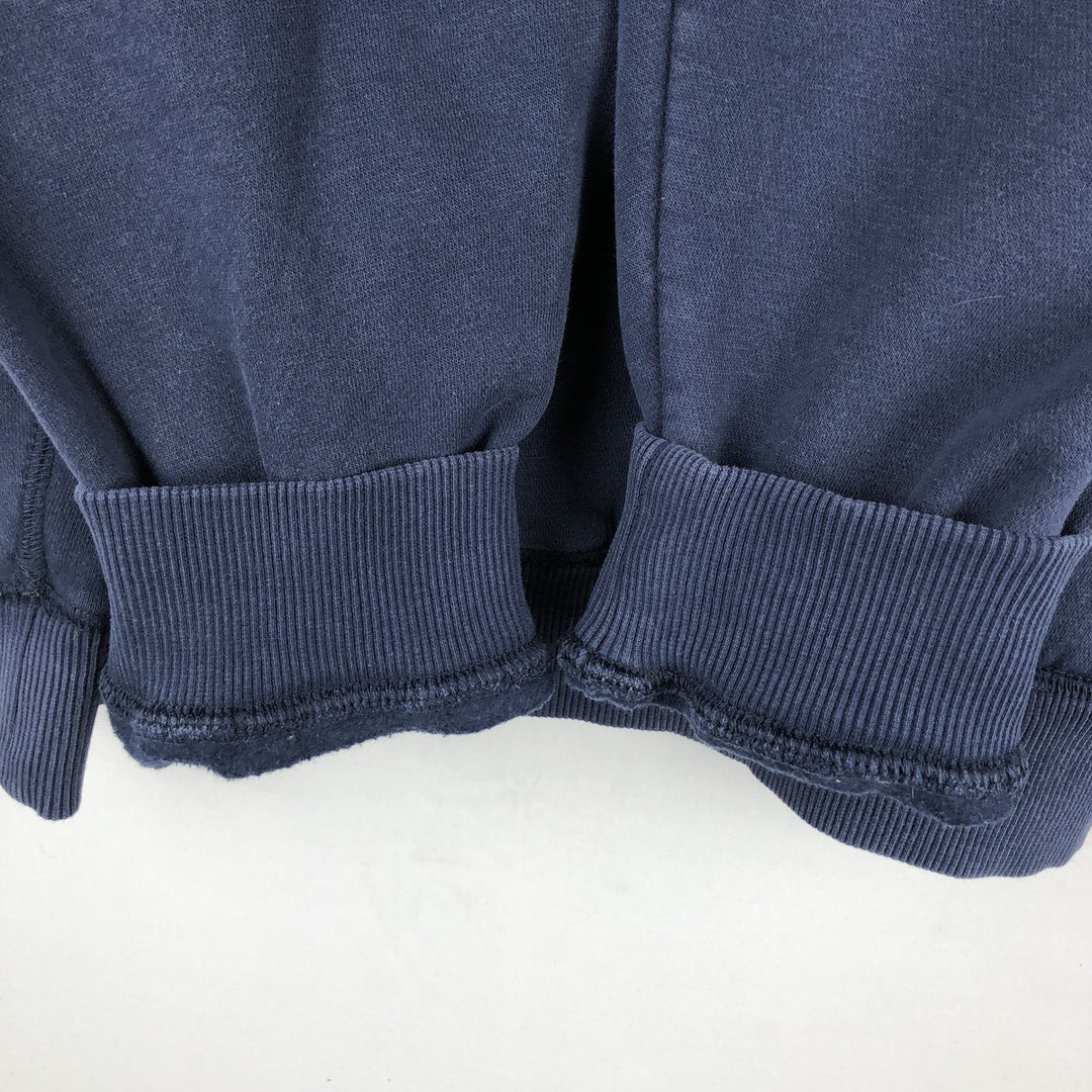 Nike Sweat Pullover Hoodie, Men's Size L cotton navy blue type Vintage Second Hand