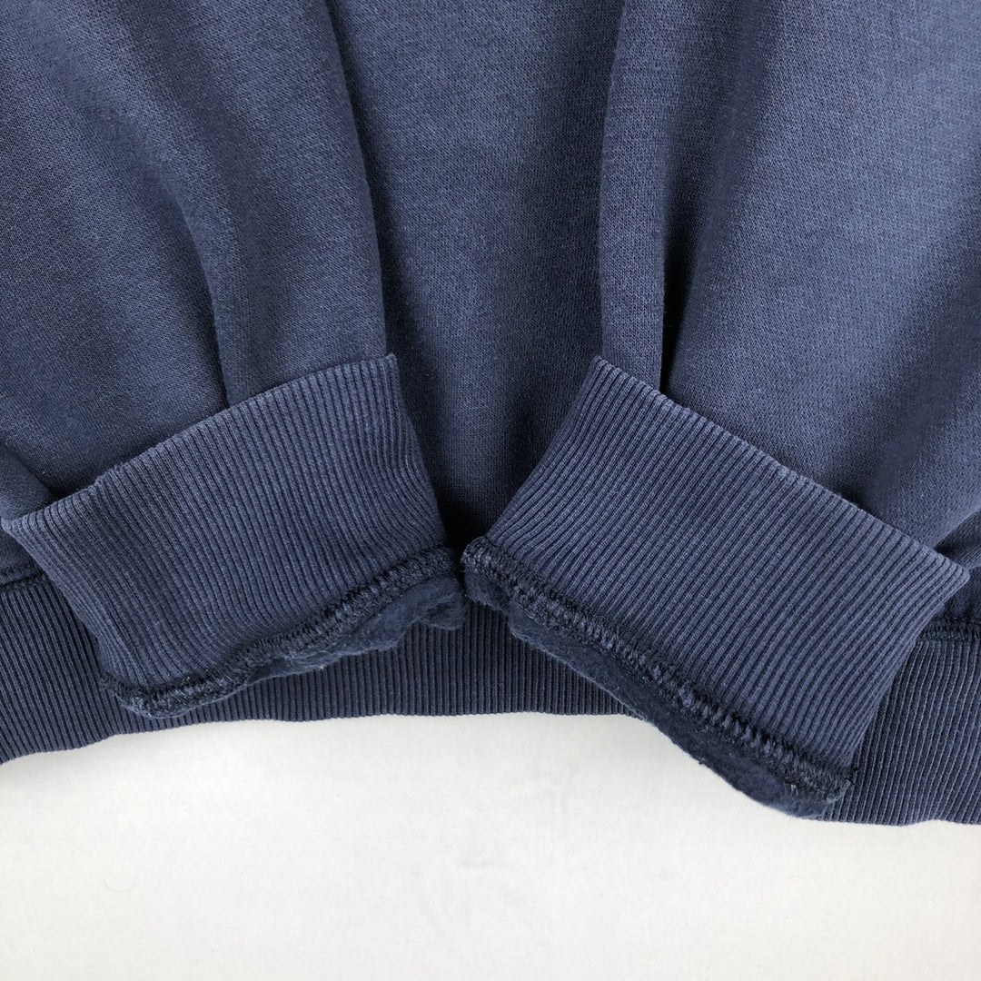 Nike Sweat Pullover Hoodie, Men's Size L cotton navy blue type Vintage Second Hand