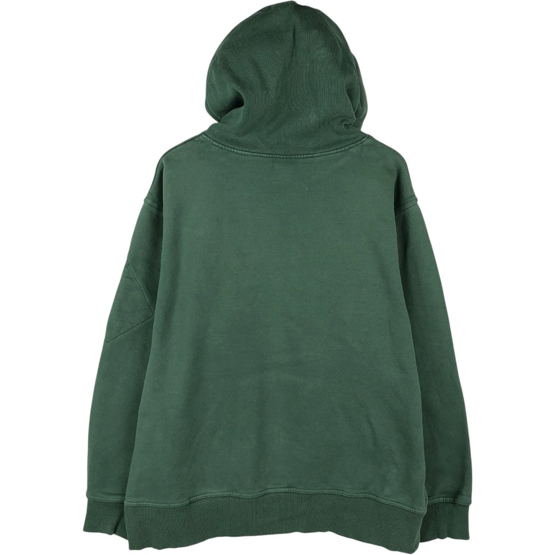 2000'S Nike Team Oregon University of Oregon sweatshirt pullover hoodie, men's size XL (approx.) cotton green type Vintage Second Hand