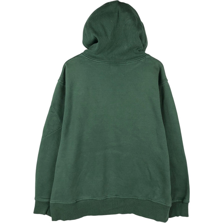 2000'S Nike Team Oregon University of Oregon sweatshirt pullover hoodie, men's size XL (approx.) cotton green type Vintage Second Hand
