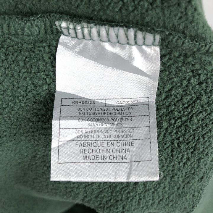 2000'S Nike Team Oregon University of Oregon sweatshirt pullover hoodie, men's size XL (approx.) cotton green type Vintage Second Hand