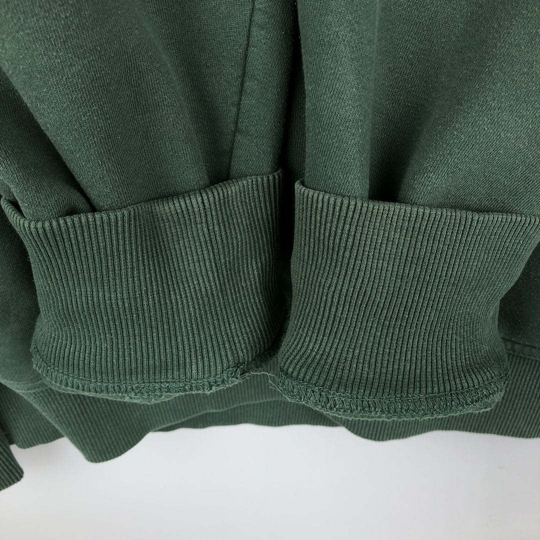2000'S Nike Team Oregon University of Oregon sweatshirt pullover hoodie, men's size XL (approx.) cotton green type Vintage Second Hand