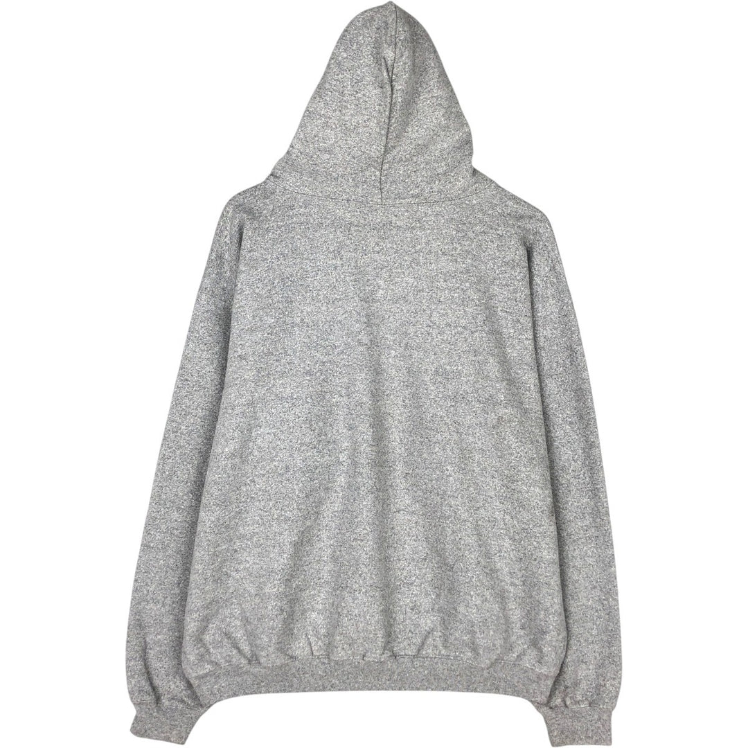 90'S The Cotton Exchange College Sweatshirt Pullover Hoodie, Made in USA, Men's XL equivalent, Vintage cotton gray type Vintage Second Hand