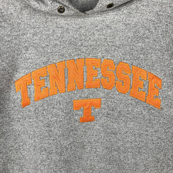 90'S The Cotton Exchange College Sweatshirt Pullover Hoodie, Made in USA, Men's XL equivalent, Vintage cotton gray type Vintage Second Hand