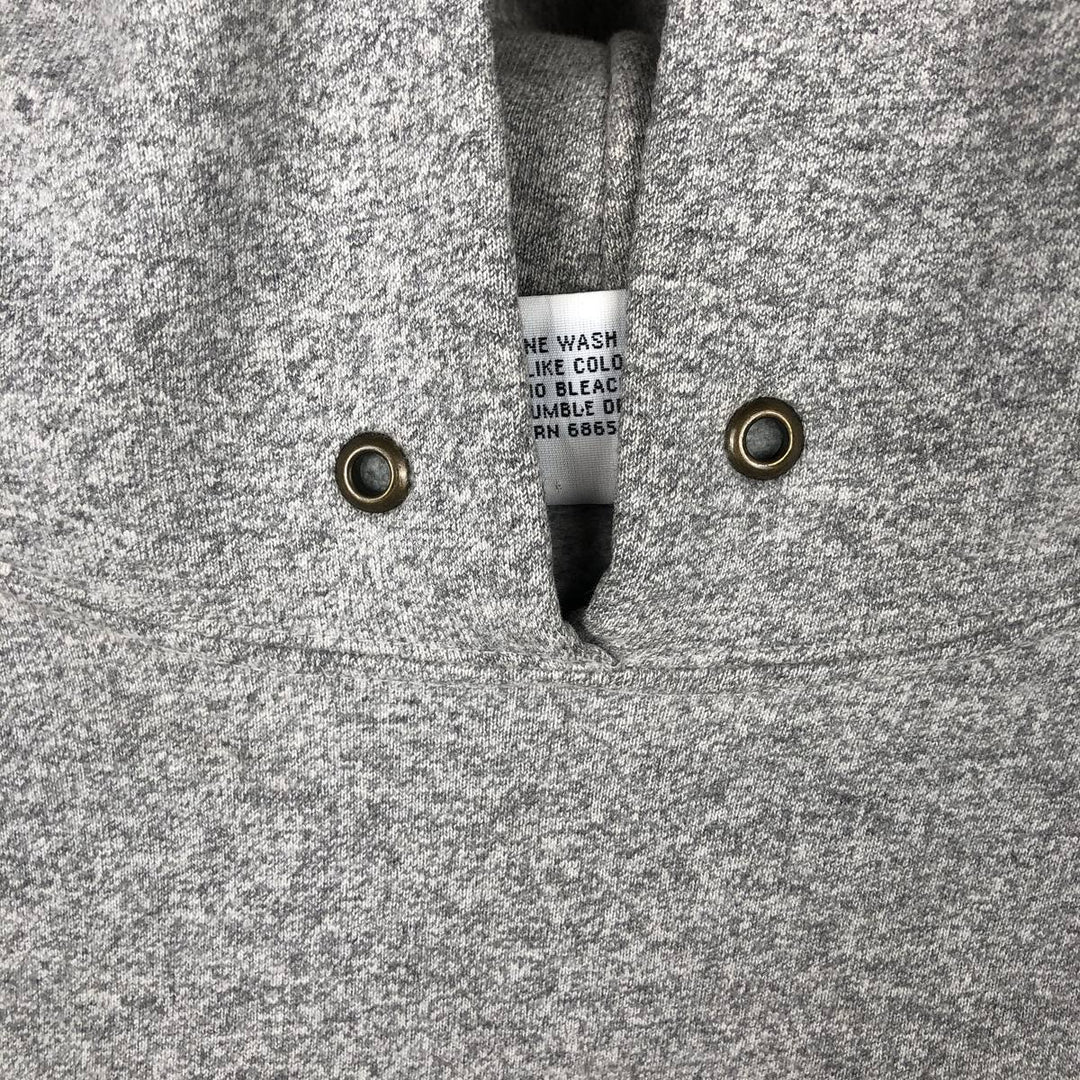 90'S The Cotton Exchange College Sweatshirt Pullover Hoodie, Made in USA, Men's XL equivalent, Vintage cotton gray type Vintage Second Hand