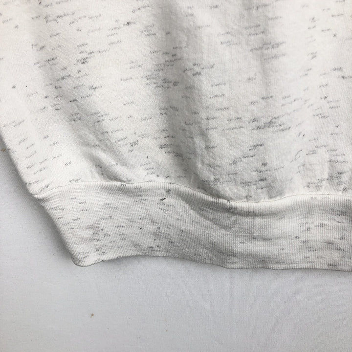 90'S ONEITA POWER-SWEATS College Sweatshirt, Made in USA, Men's XXL equivalent, Vintage cotton white type Vintage Second Hand