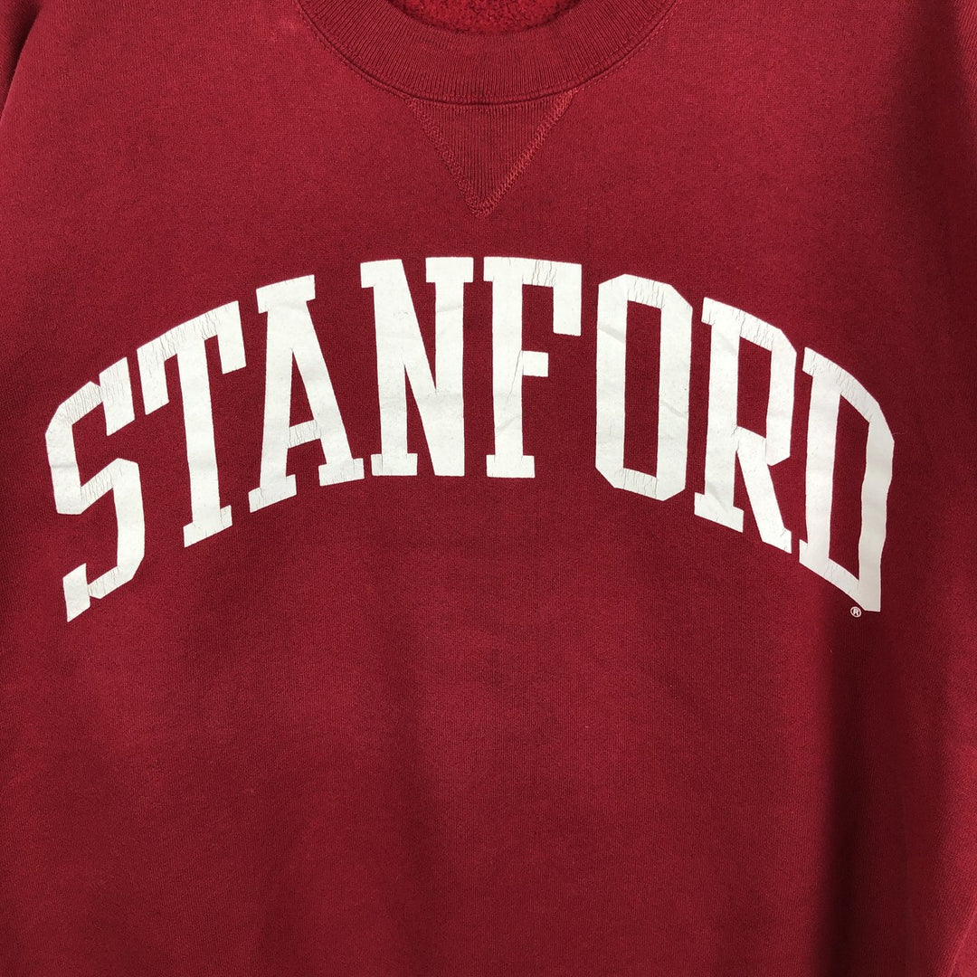 90'S Russell College Sweatshirt, Made in USA, Men's XXL, Vintage cotton red type Vintage Second Hand