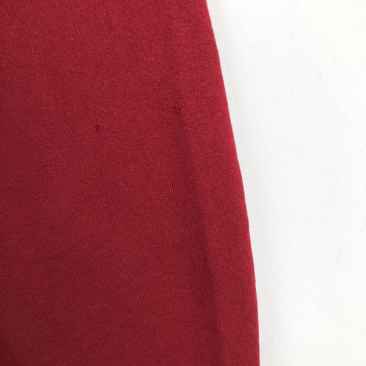90'S Russell College Sweatshirt, Made in USA, Men's XXL, Vintage cotton red type Vintage Second Hand