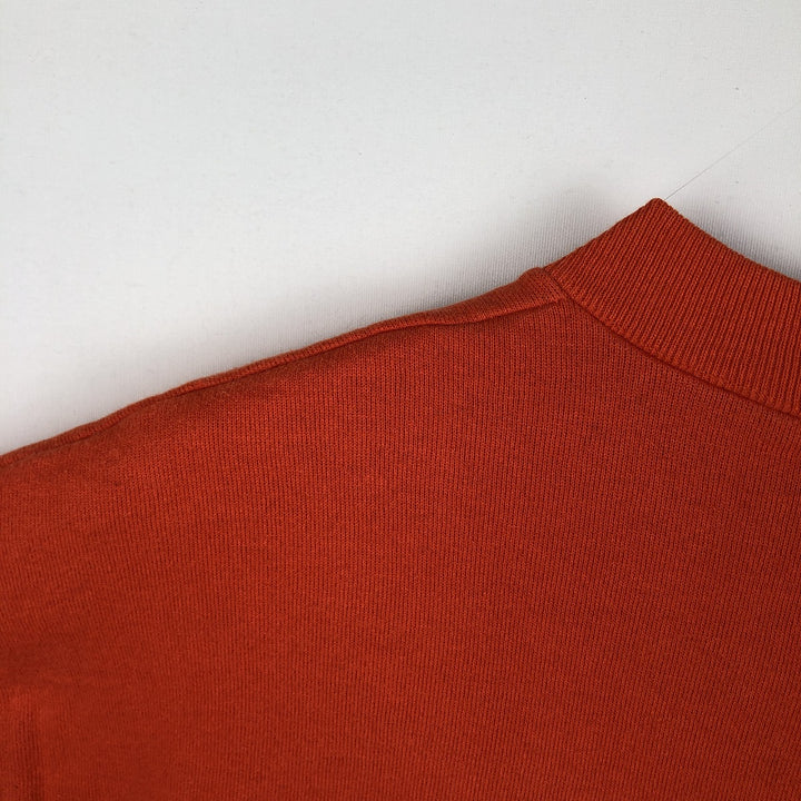 90'S SIGNAL Print College Sweatshirt, Made in USA, Men's XL (approx.) Vintage cotton orange type Vintage Second Hand