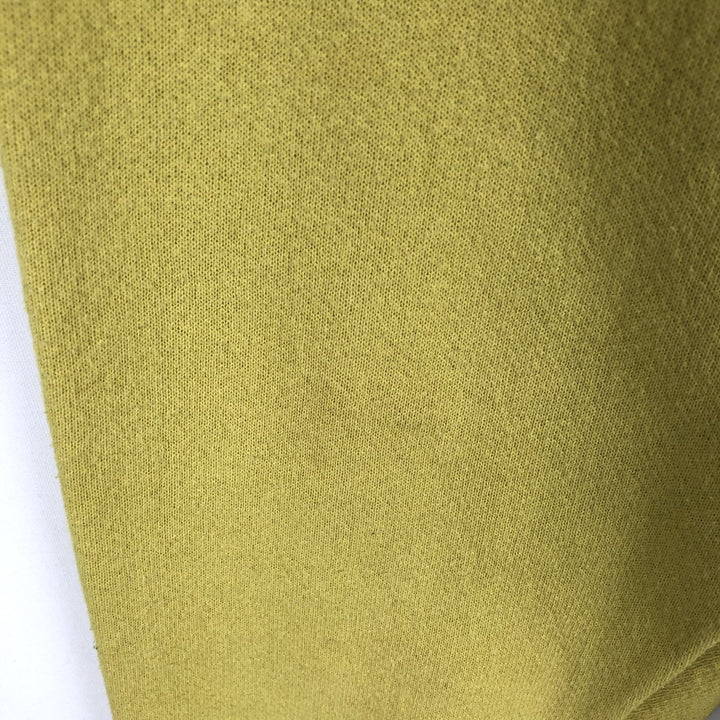 ~90'S DISCUS College Sweatshirt, Made in USA, Men's Size M (approx.), Vintage cotton yellow type Vintage Second Hand