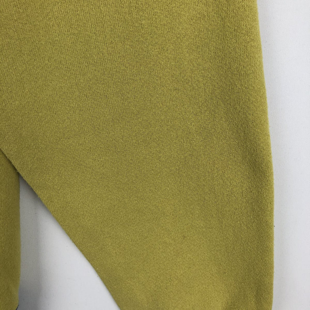 ~90'S DISCUS College Sweatshirt, Made in USA, Men's Size M (approx.), Vintage cotton yellow type Vintage Second Hand