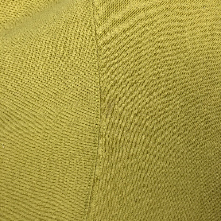 ~90'S DISCUS College Sweatshirt, Made in USA, Men's Size M (approx.), Vintage cotton yellow type Vintage Second Hand