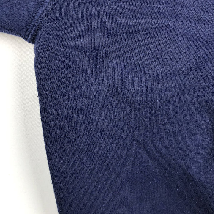 90'S Russell College Sweatshirt, Made in USA, Men's XL, Vintage cotton navy blue type Vintage Second Hand