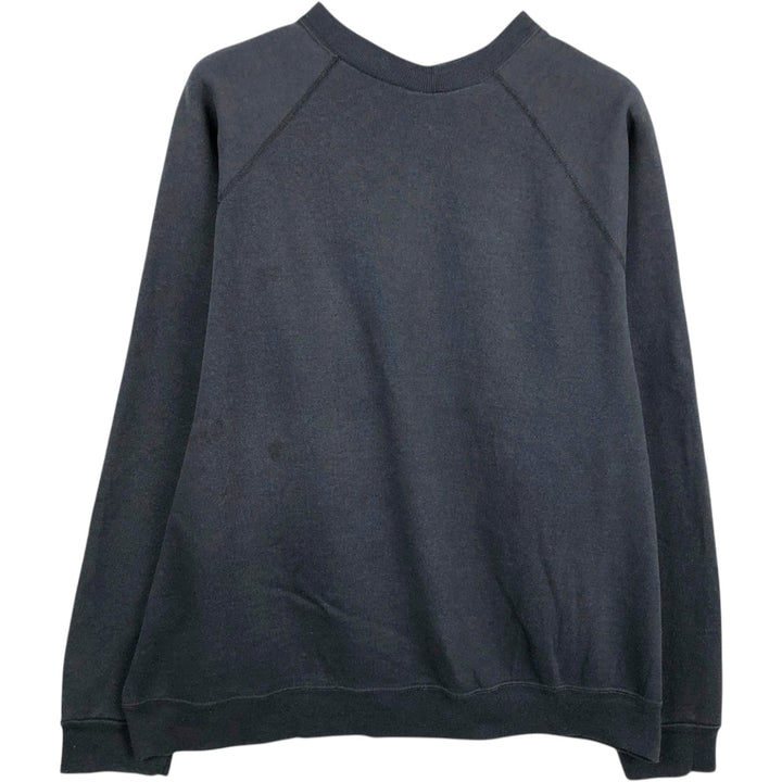 Men's college sweatshirt (XL size) unclear black type Vintage Second Hand