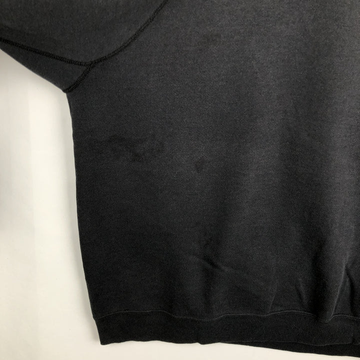 Men's college sweatshirt (XL size) unclear black type Vintage Second Hand