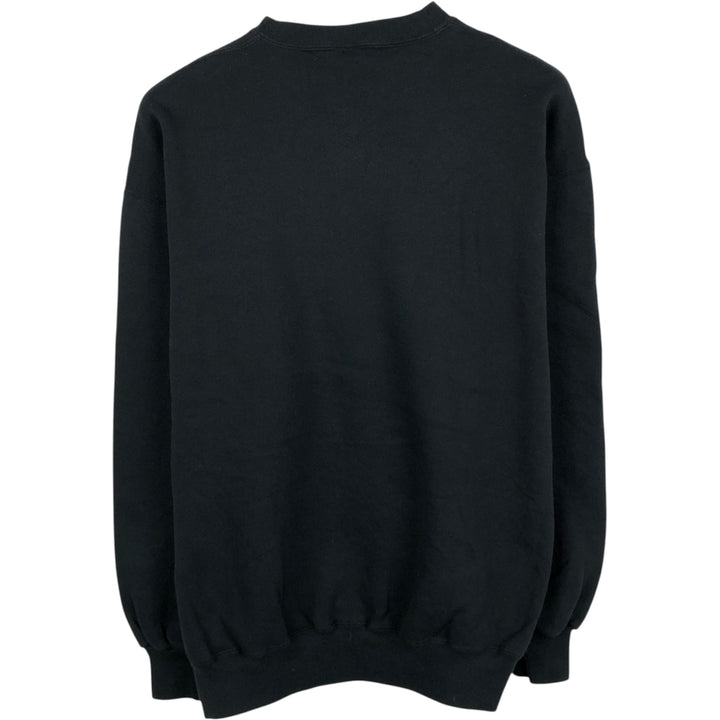 90'S Russell College Sweatshirt, Made in USA, Men's XL, Vintage cotton black type Vintage Second Hand