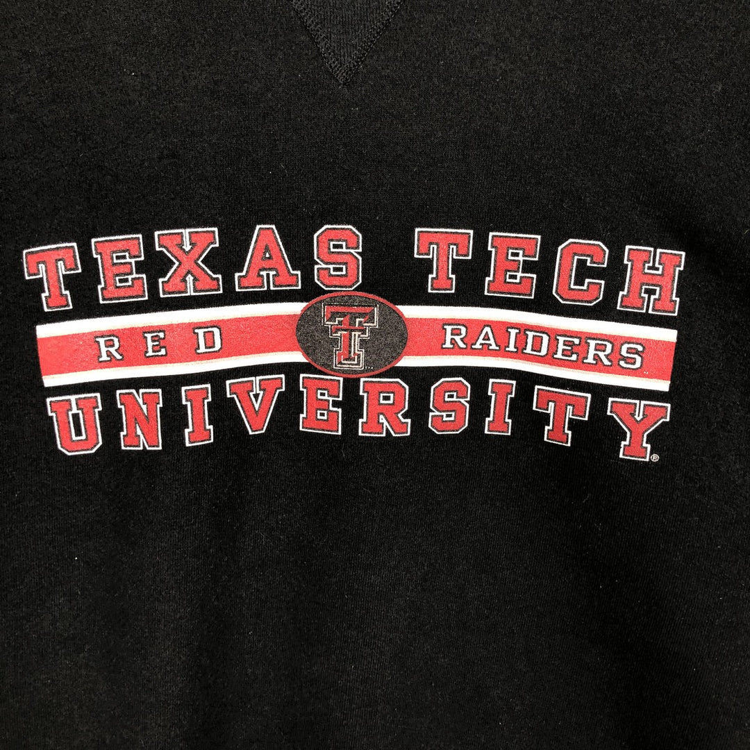 90'S Russell College Sweatshirt, Made in USA, Men's XL, Vintage cotton black type Vintage Second Hand