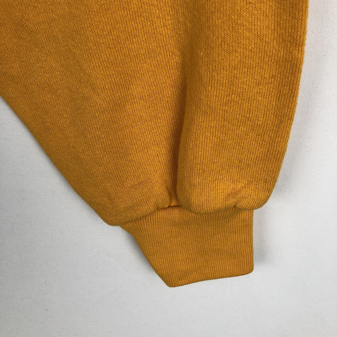 90'S Sophie Soffe Triple Print College Sweatshirt, Made in USA, Men's Size S (Equivalent), Vintage polyester yellow type Vintage Second Hand