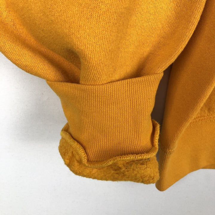90'S Sophie Soffe Triple Print College Sweatshirt, Made in USA, Men's Size S (Equivalent), Vintage polyester yellow type Vintage Second Hand