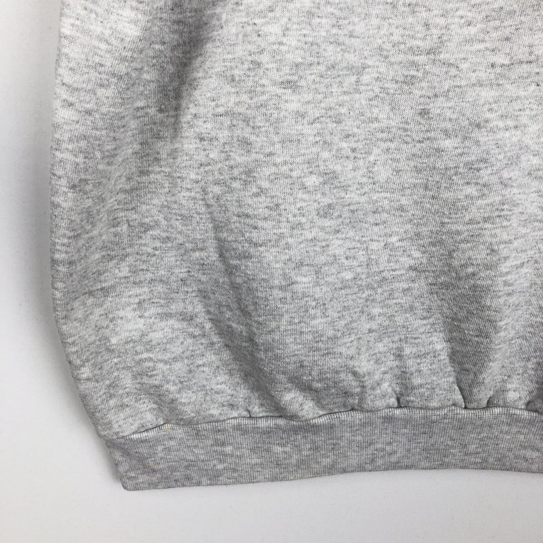 90'S Trau and Loevner TNT Notre Dame University Triple Print College Sweatshirt, Made in USA, Men's XL equivalent. cotton gray type Vintage Second Hand