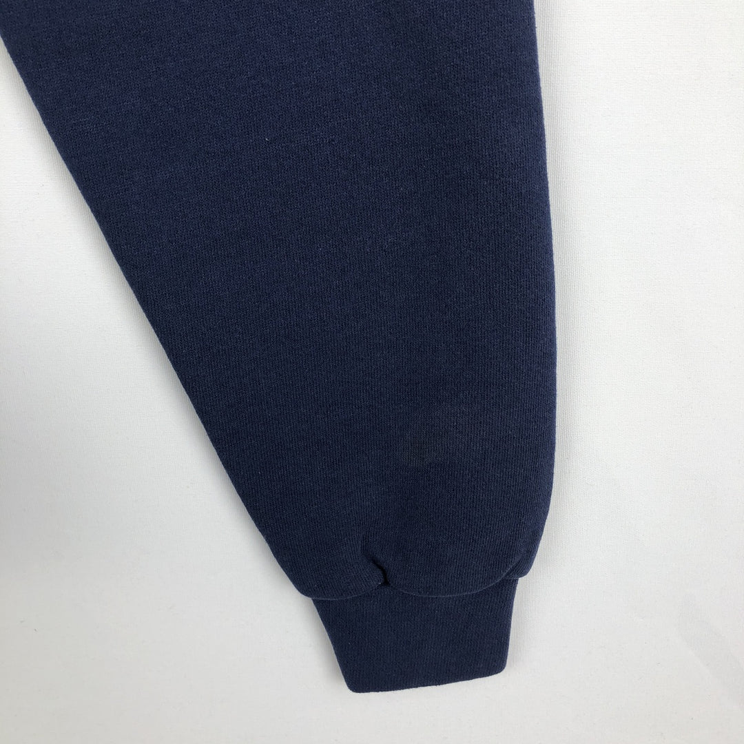 Vintage 90'S Crable Sportswear college sweatshirt, made in the USA, size XL, men's cotton navy blue type Vintage Second Hand