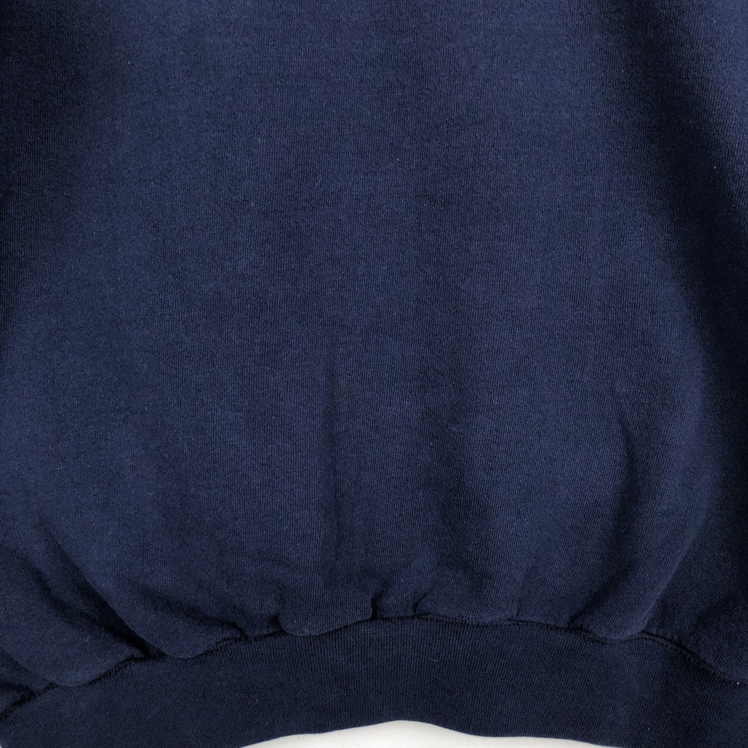 Vintage 90'S Crable Sportswear college sweatshirt, made in the USA, size XL, men's cotton navy blue type Vintage Second Hand