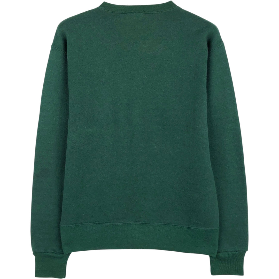Vintage 90'S Jansport college sweatshirt, made in the USA, size small, men's cotton Green type dark green Vintage Second Hand