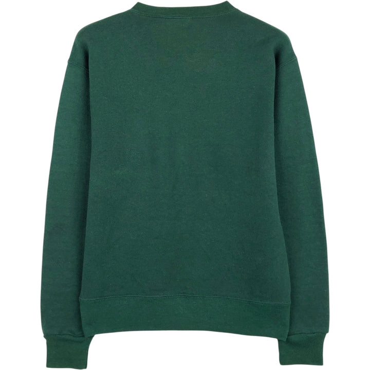 Vintage 90'S Jansport college sweatshirt, made in the USA, size small, men's cotton Green type dark green Vintage Second Hand