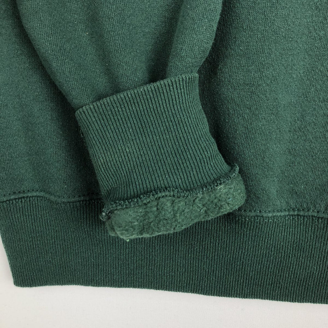 90'S Jansport College Sweatshirt, Made in USA, Vintage cotton Green type dark green Vintage Second Hand
