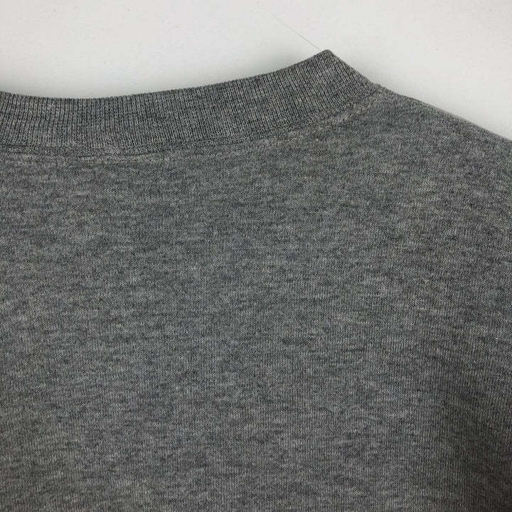 90'S Russell Triple Print College Sweatshirt, Men's Size L (Equivalent), Vintage polyester gray type Vintage Second Hand