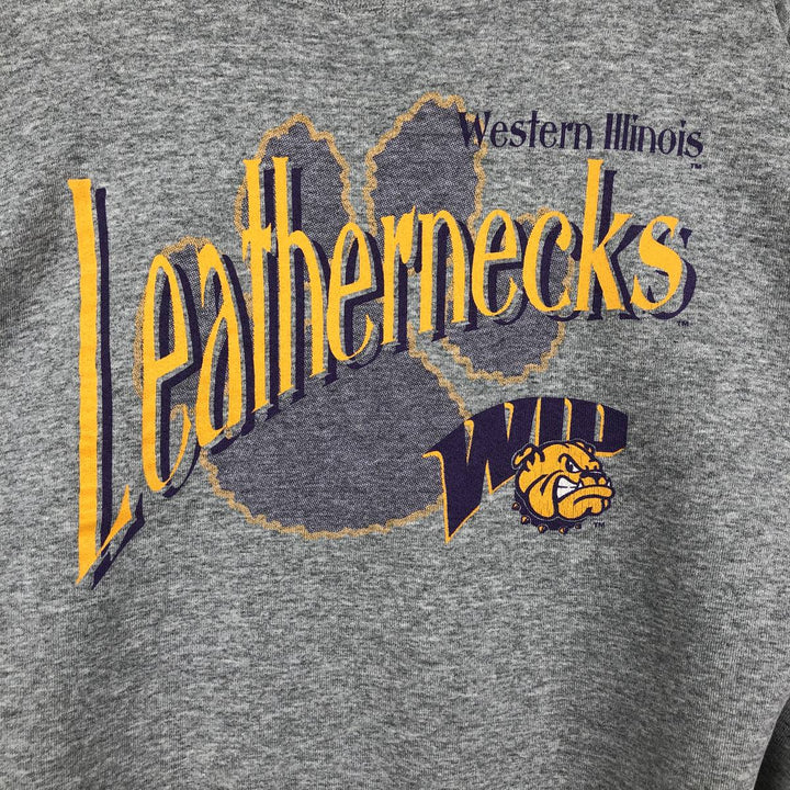 2000'S Fruit of the Loom Best College Sweatshirt (Men's XL equivalent) cotton gray type Vintage Second Hand